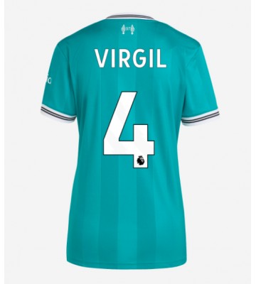 Liverpool Virgil van Dijk #4 Replik 3rd trikot Damen 2025-26 Kurzarm